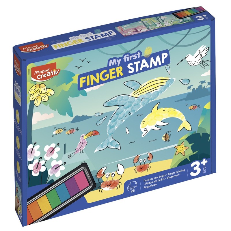 Kreativní sada MAPED CREATIV My First, Prstová razítka