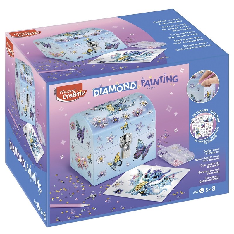 Kreativní sada MAPED CREATIV Diamond Painting, Pokladnička