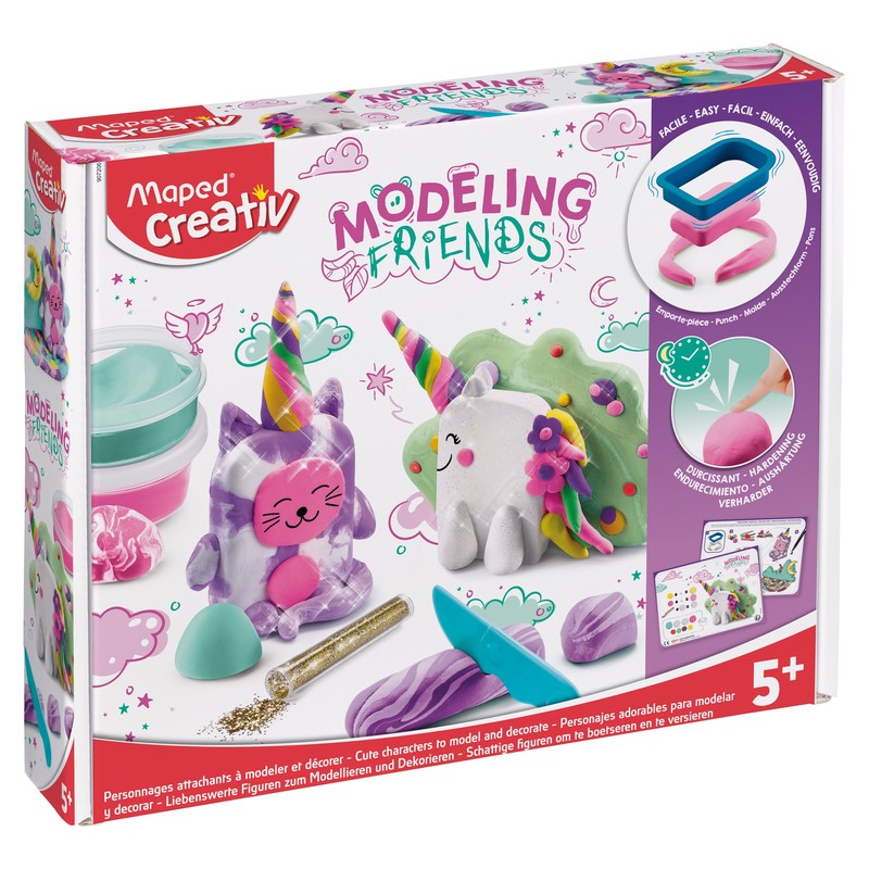 Kreativní sada MAPED CREATIV Modeling Friends Magical