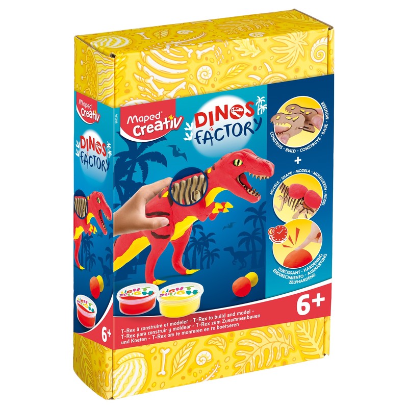 Kreativní sada MAPED CREATIV Factory 3D Puzzle, Dinosaurus