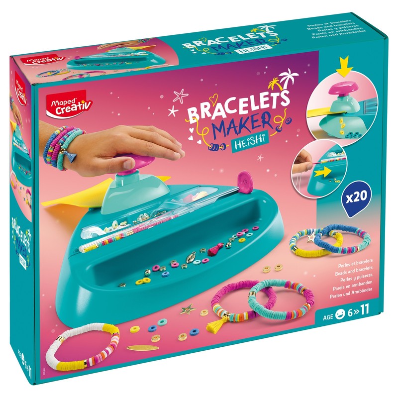 Kreativní sada MAPED CREATIV Bracelets Maker, Náramky Heishi