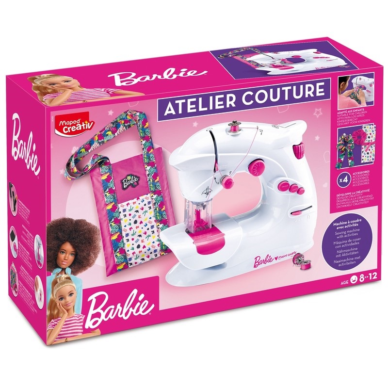 Kreativní sada MAPED CREATIV Atelier Couture šicí stroj Barbie