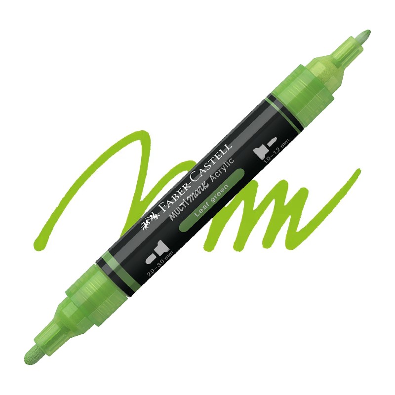 Akrylová fixa FABER-CASTELL Multimark, Leaf Green (112)