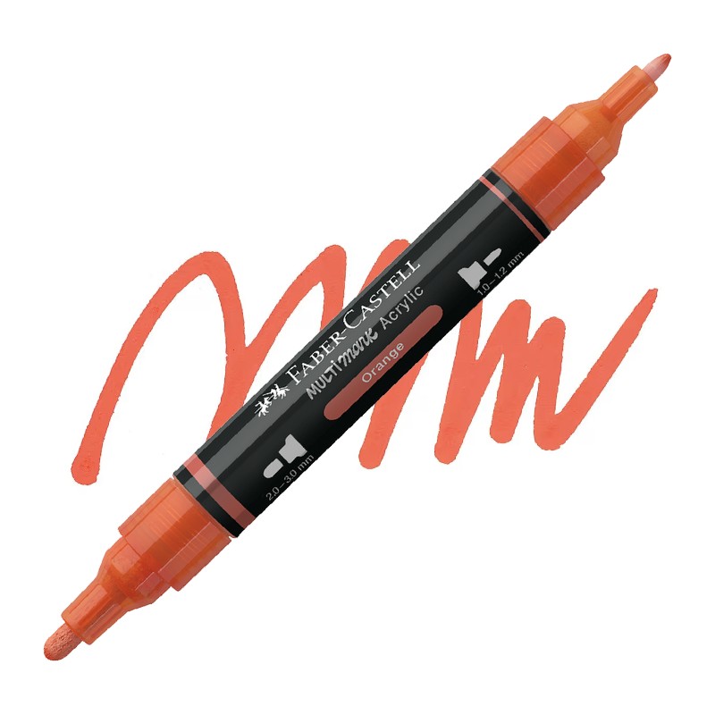 Akrylová fixa FABER-CASTELL Multimark, Orange (115)