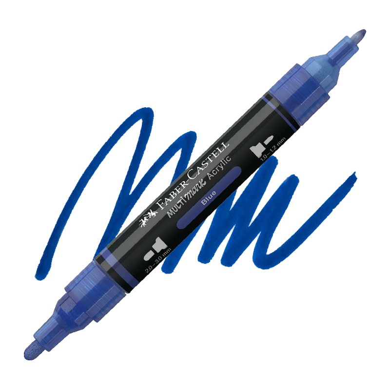 Akrylová fixa FABER-CASTELL Multimark, Blue (120)