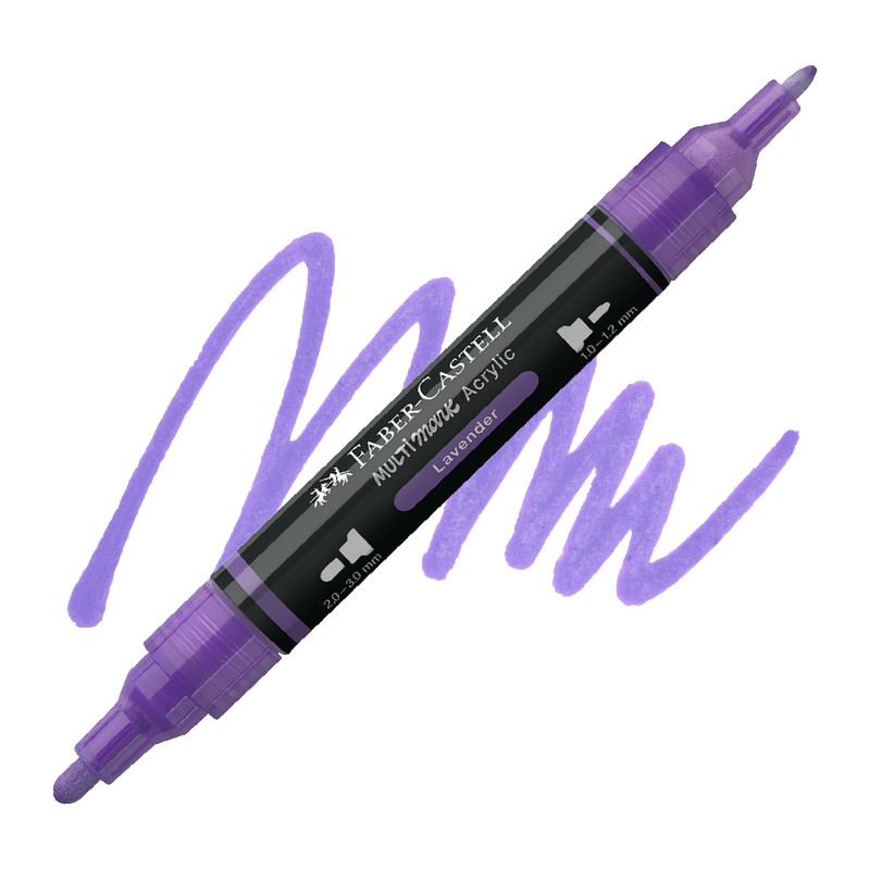 Akrylová fixa FABER-CASTELL Multimark, Lavender (136)