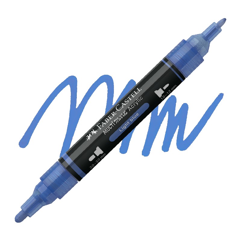 Akrylová fixa FABER-CASTELL Multimark, Light Blue (140)