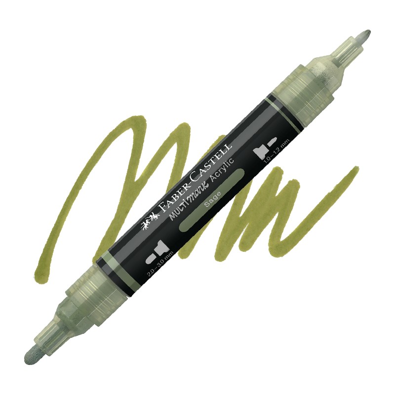 Akrylová fixa FABER-CASTELL Multimark, Sage (172)