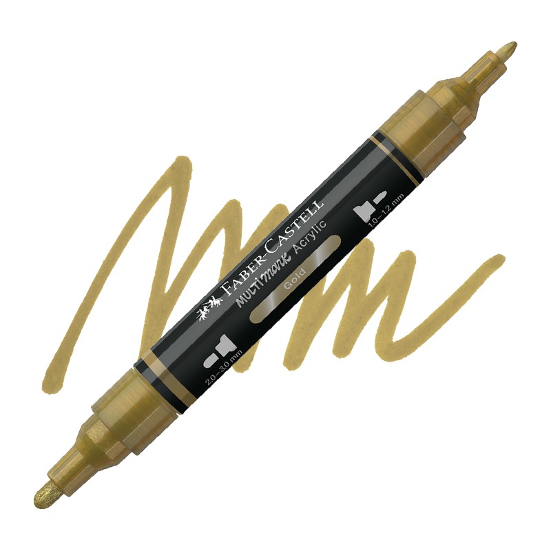 Akrylová fixa FABER-CASTELL Multimark, Gold (250)