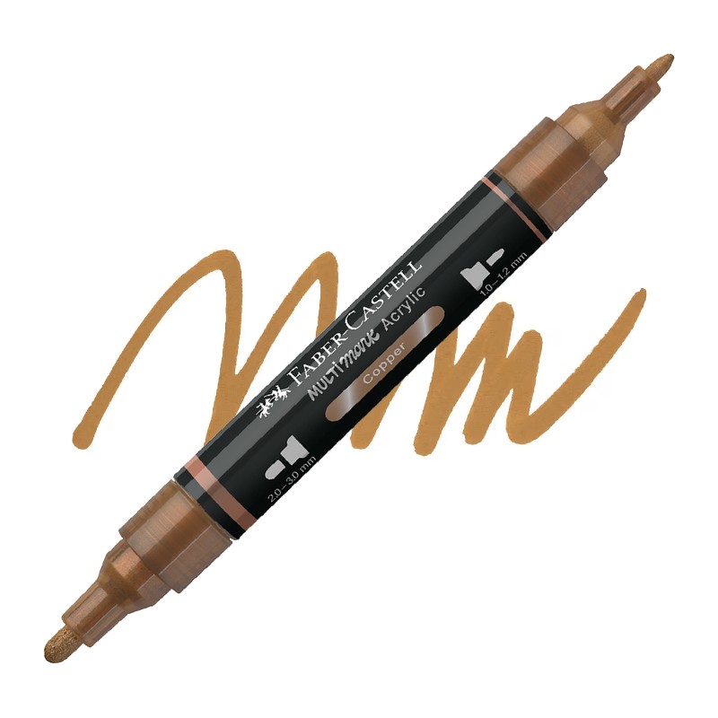 Akrylová fixa FABER-CASTELL Multimark, Copper (252)