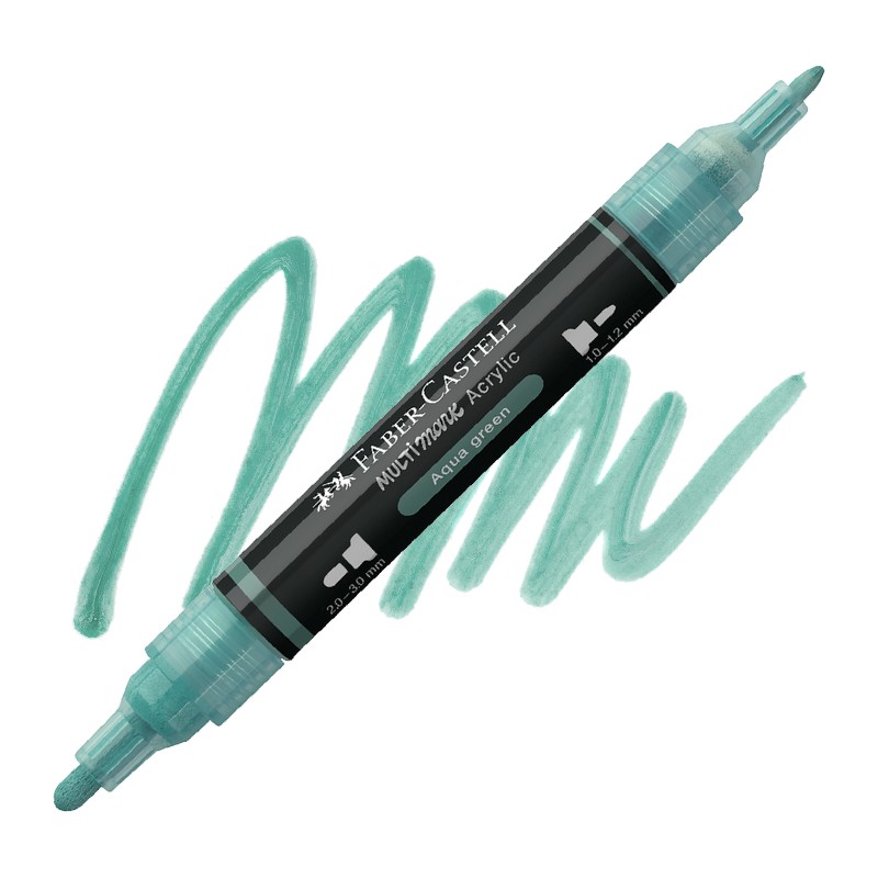 Akrylová fixa FABER-CASTELL Multimark, Aqua Green (276)