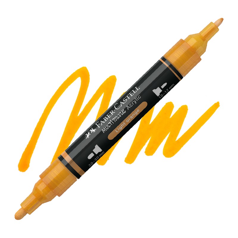 Akrylová fixa FABER-CASTELL Multimark, Light Orange (309)