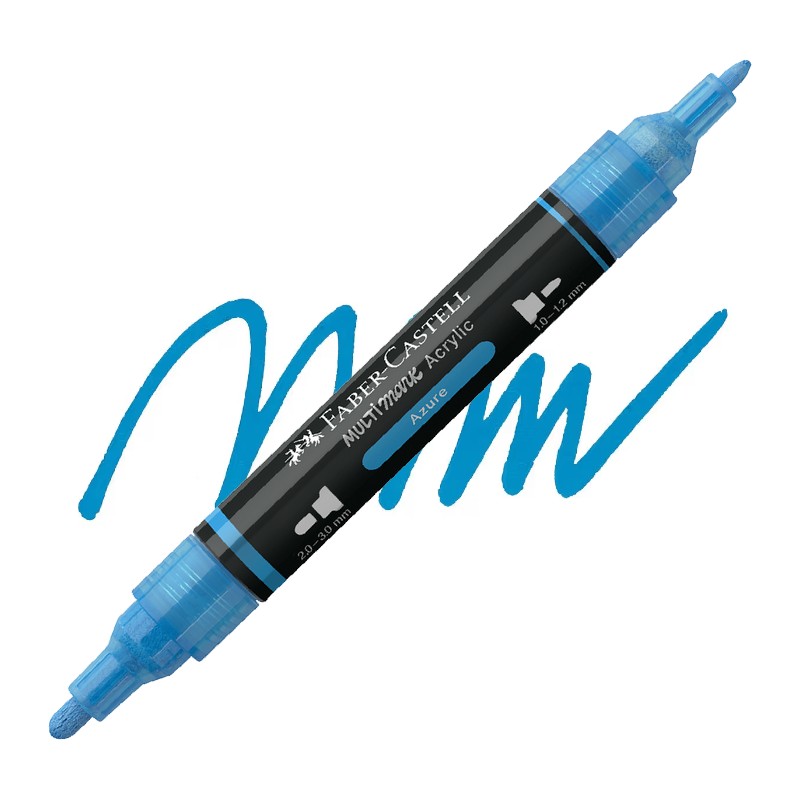 Akrylová fixa FABER-CASTELL Multimark, Azure (448)