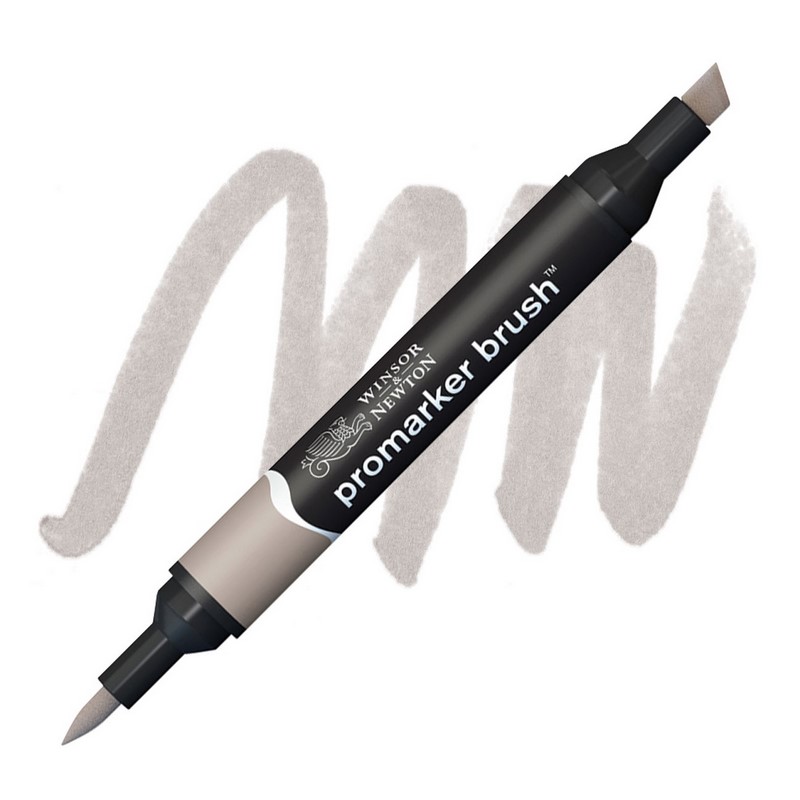 Lihová fixa WINSOR & NEWTON Promarker Brush & Chisel, WARM GREY 3 (WG3)