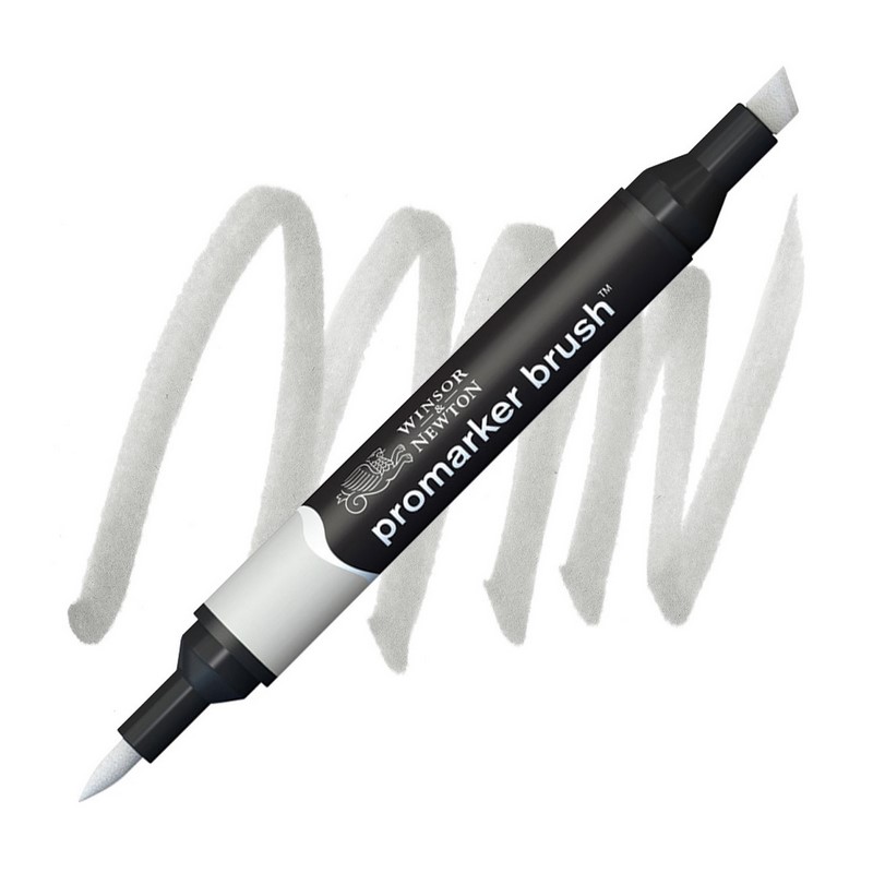 Lihová fixa WINSOR & NEWTON Promarker Brush & Chisel, COOL GREY 3 (CG3)