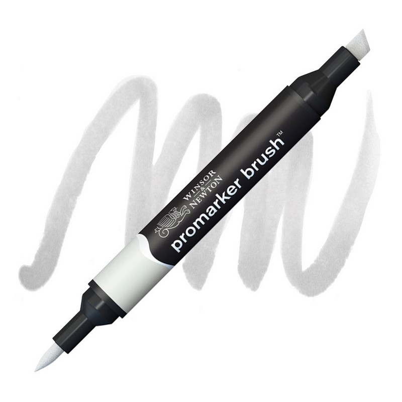 Lihová fixa WINSOR & NEWTON Promarker Brush & Chisel, COOL GREY 2 (CG2)