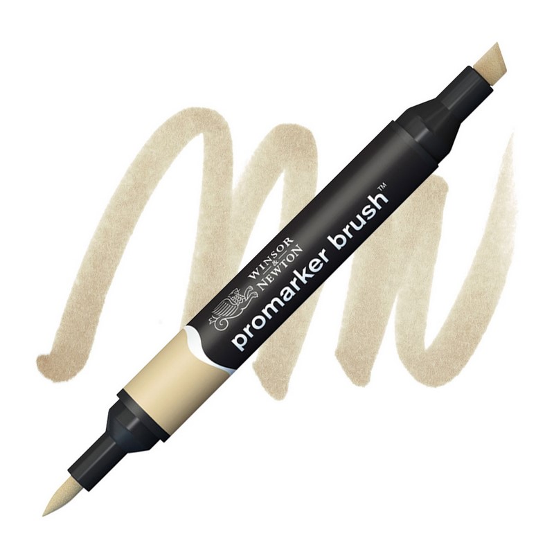 Lihová fixa WINSOR & NEWTON Promarker Brush & Chisel, SANDSTONE (O928)