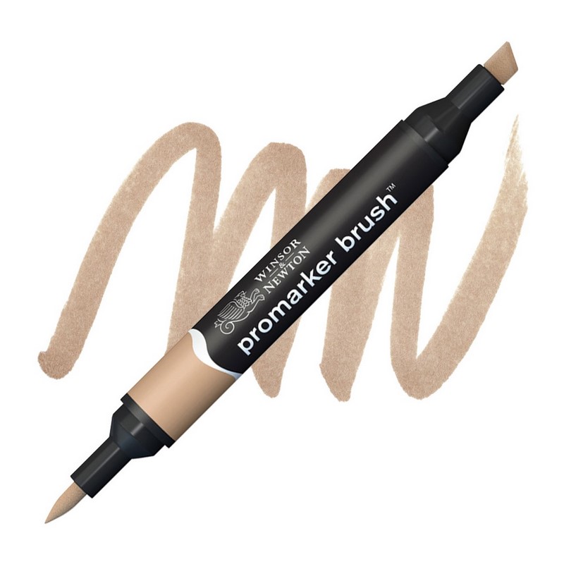 Lihová fixa WINSOR & NEWTON Promarker Brush & Chisel, CINNAMON (O427)