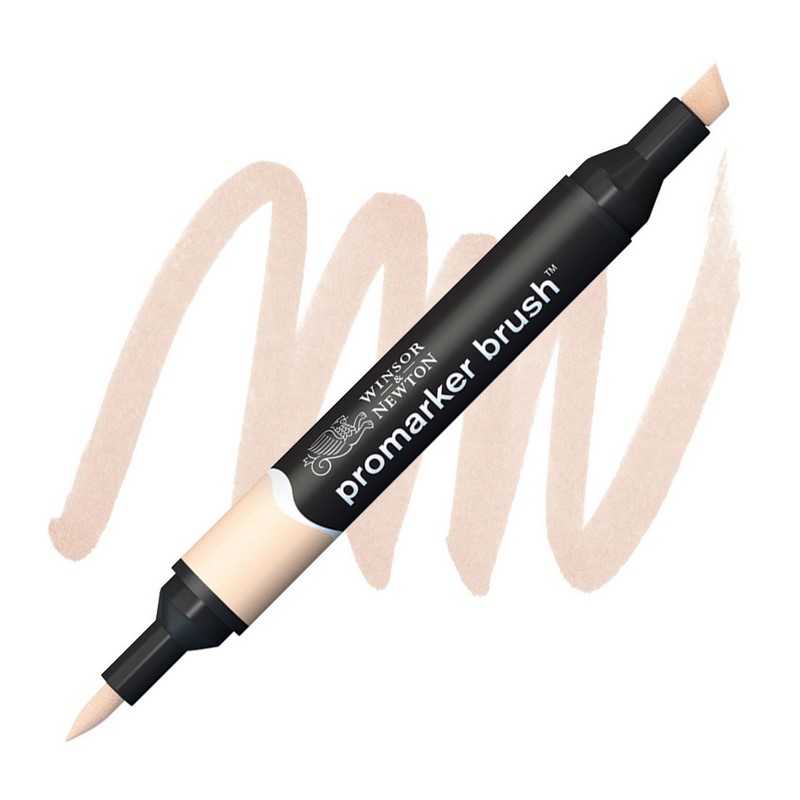 Lihová fixa WINSOR & NEWTON Promarker Brush & Chisel, DUSKY PINK (O518)