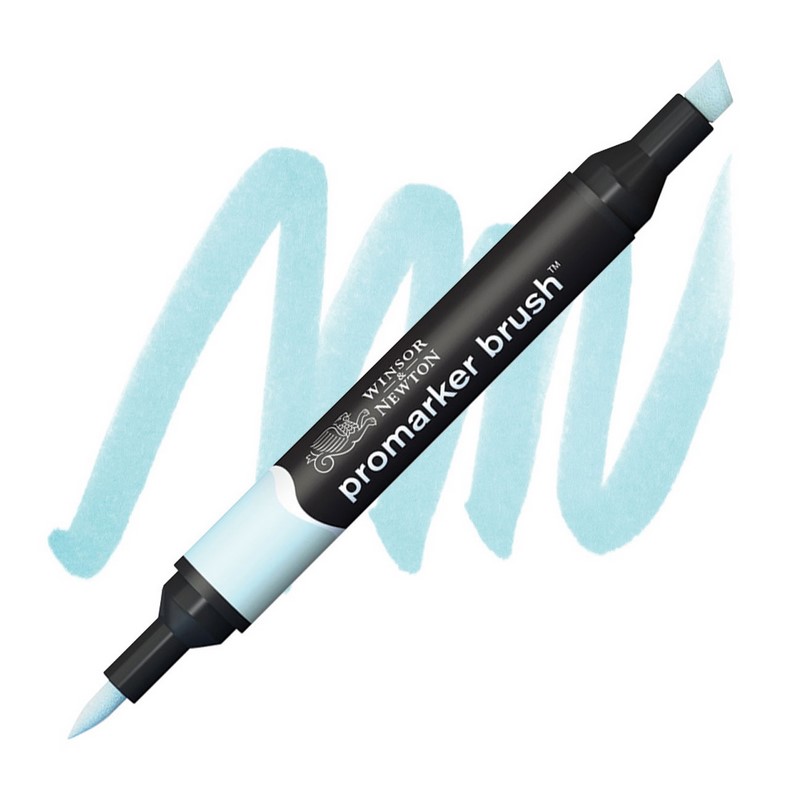 Lihová fixa WINSOR & NEWTON Promarker Brush & Chisel, COOL AQUA (C429)