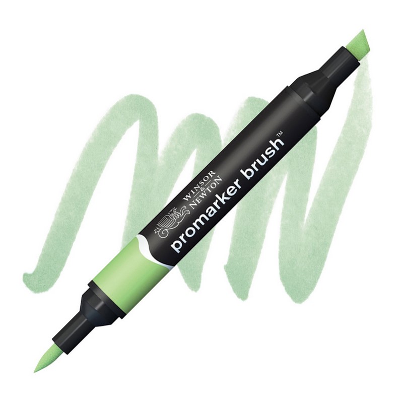 Lihová fixa WINSOR & NEWTON Promarker Brush & Chisel, APPLE (G338)