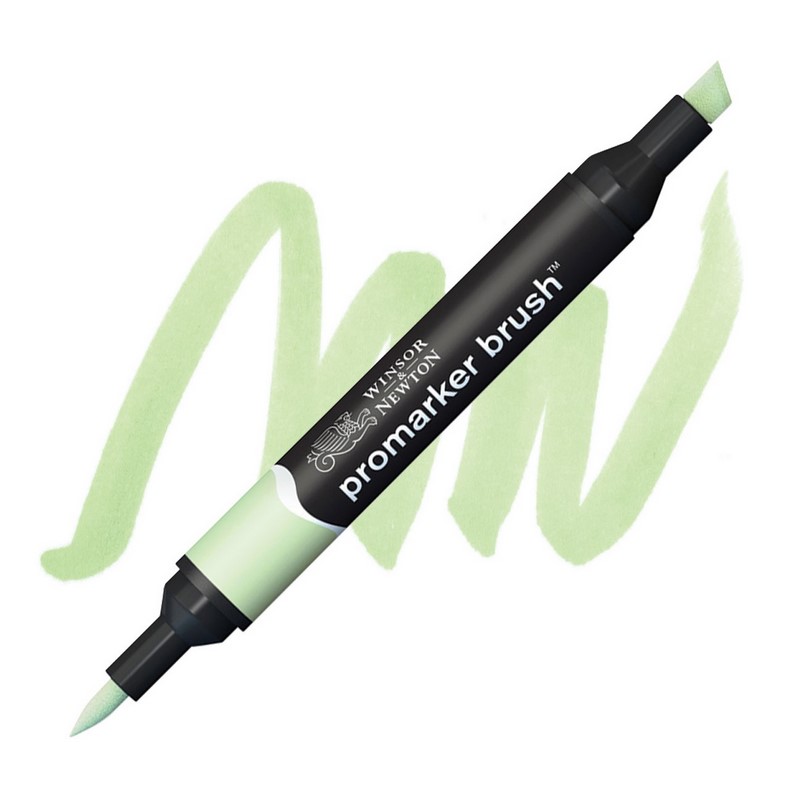 Lihová fixa WINSOR & NEWTON Promarker Brush & Chisel, MEADOW GREEN (G339)