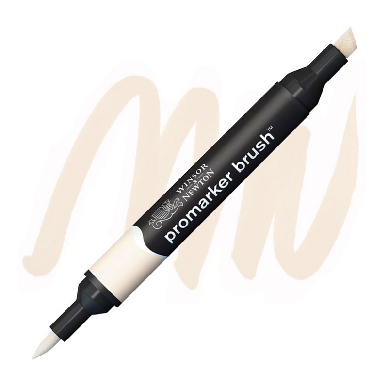 Lihová fixa WINSOR & NEWTON Promarker Brush & Chisel, ALMOND (O819)