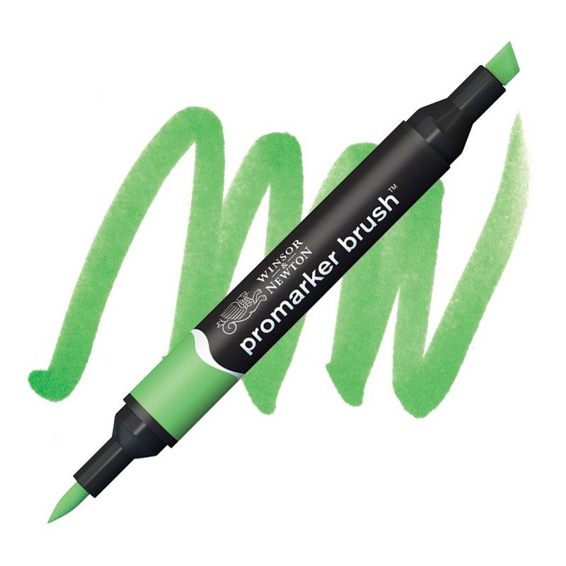 Lihová fixa WINSOR & NEWTON Promarker Brush & Chisel, GRASS (G457)