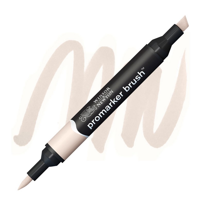 Lihová fixa WINSOR & NEWTON Promarker Brush & Chisel, PUTTY (O618)