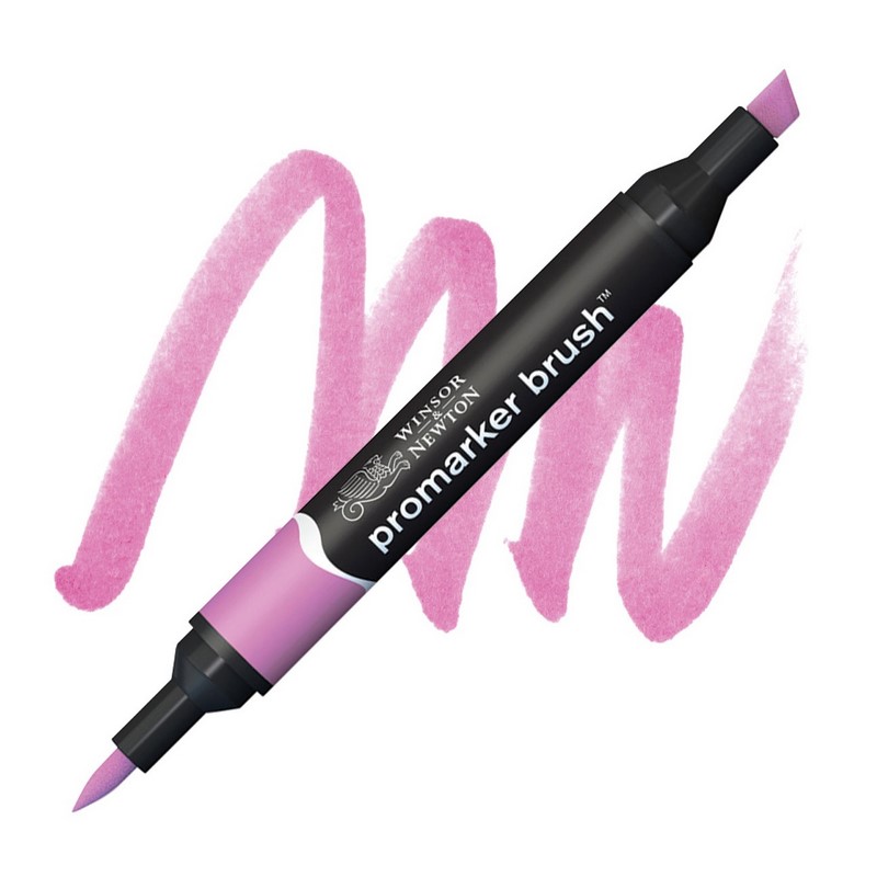 Lihová fixa WINSOR & NEWTON Promarker Brush & Chisel, WILD ORCHID (V746)