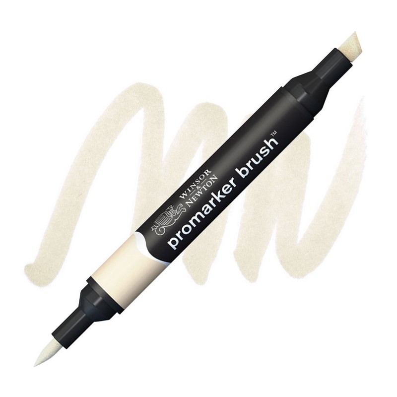 Lihová fixa WINSOR & NEWTON Promarker Brush & Chisel, CHAMPAGNE (Y217)