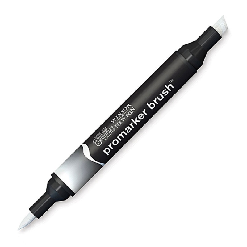 Lihová fixa WINSOR & NEWTON Promarker Brush & Chisel, BLENDER (BL)