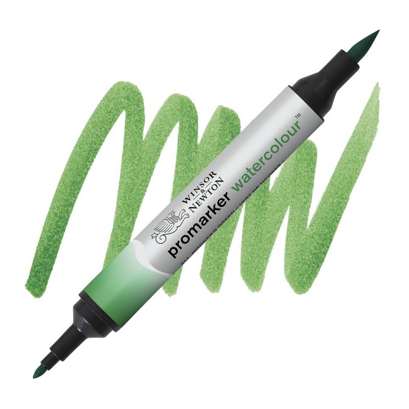 Akvarelová fixa WINSOR & NEWTON Promarker Brush & Fine, 311 HOOKER'S GREEN