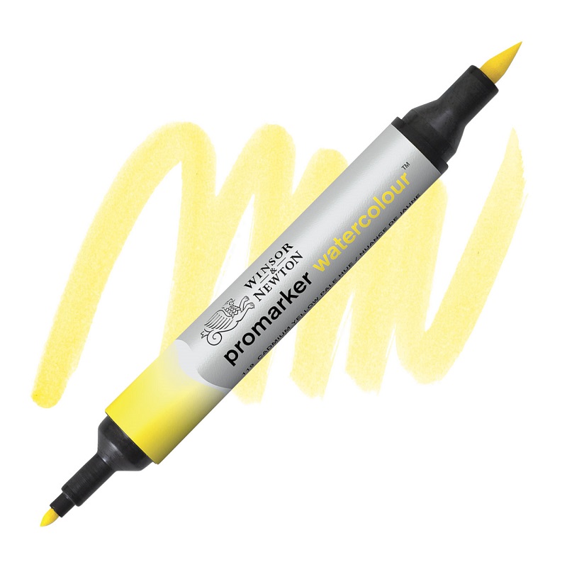 Akvarelová fixa WINSOR & NEWTON Promarker Brush & Fine, 346 LEMON YELLOW HUE
