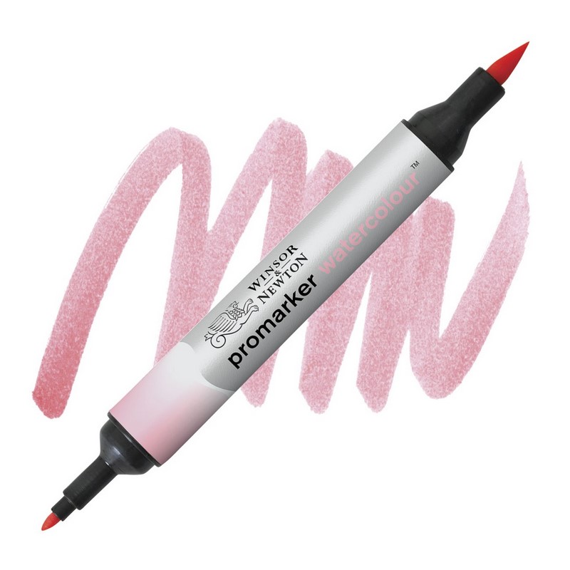 Akvarelová fixa WINSOR & NEWTON Promarker Brush & Fine, 461 PALE ROSE