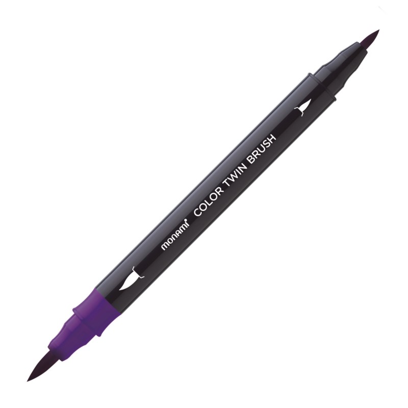 MONAMI akvarelový Color Twin Brush, fialový