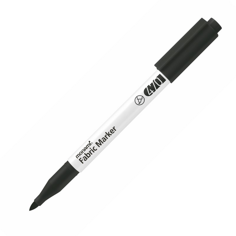 MONAMI na textil 470 Brush, černý