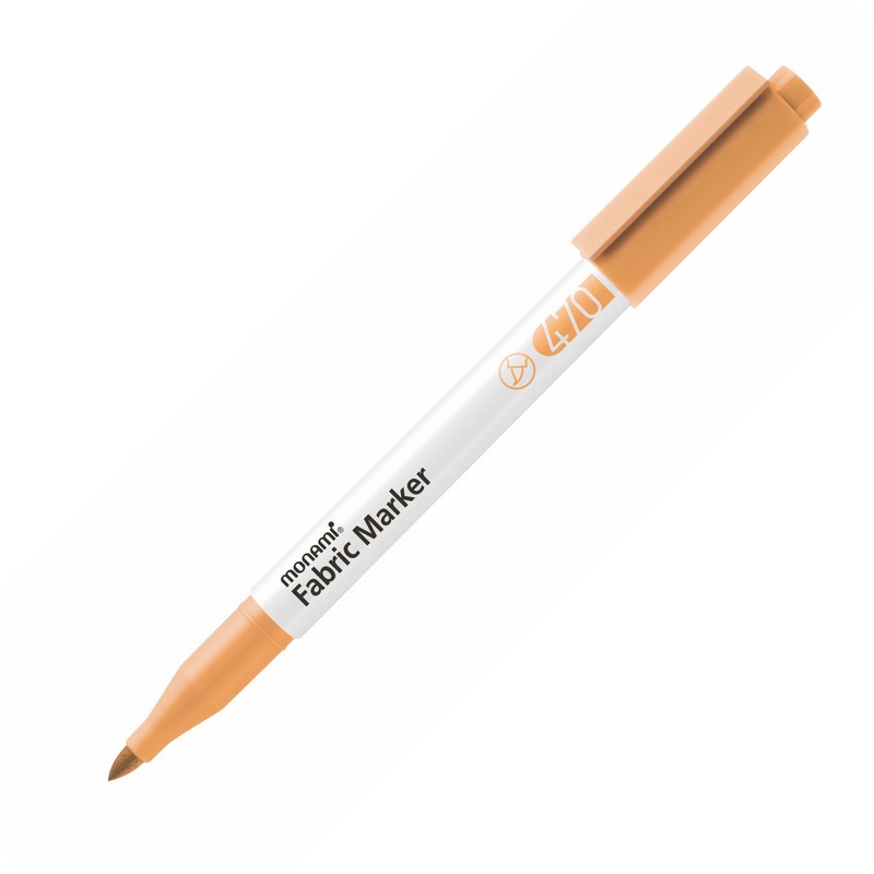 MONAMI na textil 470 Brush, tmavě žlutý