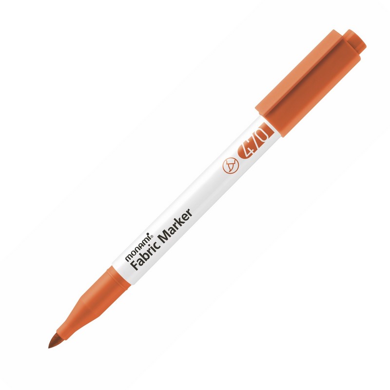 MONAMI na textil 470 Brush, oranžový