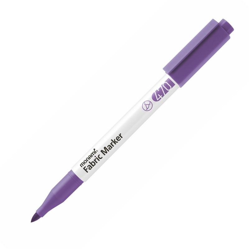 MONAMI na textil 470 Brush, světle fialový