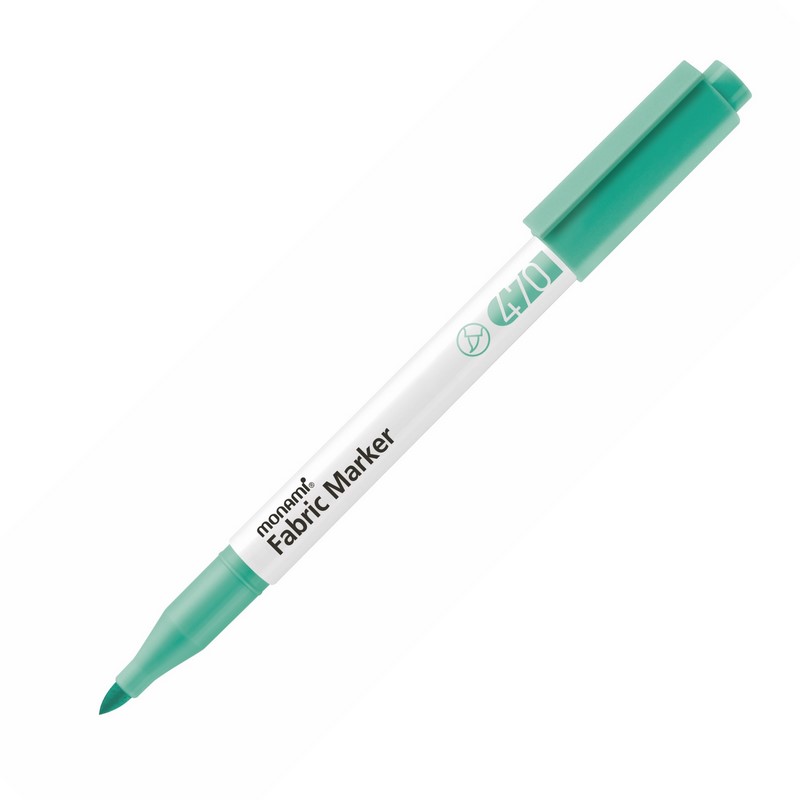 MONAMI na textil 470 Brush, smaragdový