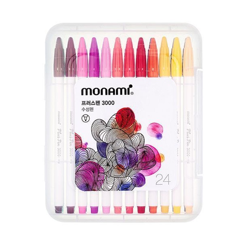 MONAMI popisovač Pen Plus 3000, sada 24ks