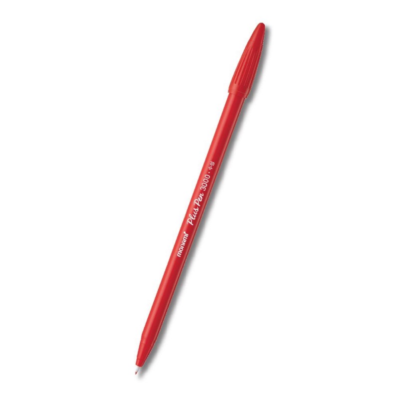 MONAMI popisovač Pen Plus 3000, červený
