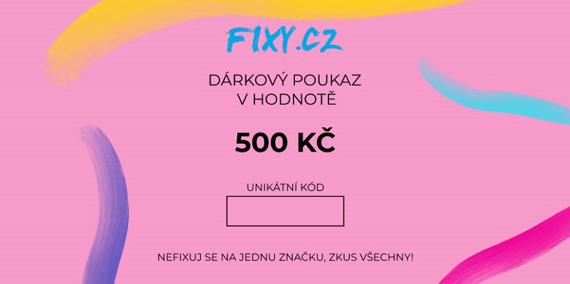 Dárkový poukaz v hodnotě 500,-