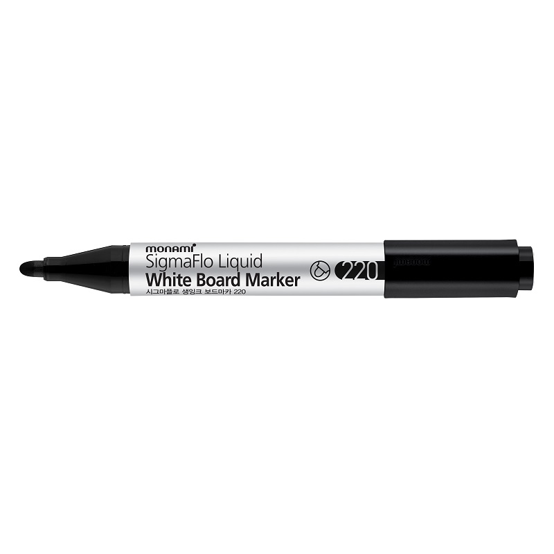 MONAMI popisovač na bílé tabule 220 SigmaFlo Liquid, černý