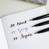 Pigmentová štětcová fixa PENTEL Brush Sign Pen, sépiová