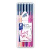 19575 3 fix staedtler triplus 1mm box 6ks flamingo