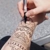 21081 3 tetovaci popisovac kreul tattoo pen cerny