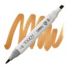 2193 2 br103 potato brown touch twin brush marker