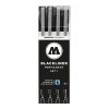 22791 2 molotow liner blackliner cerny 4ks 0 05 0 4mm